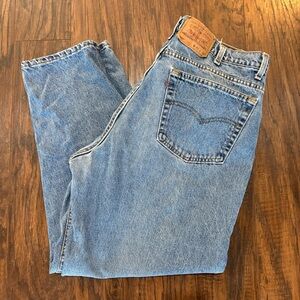 Vintage 90s Levi’s 560 Loose Fit Tapered Leg Jeans Made in USA W40 L32